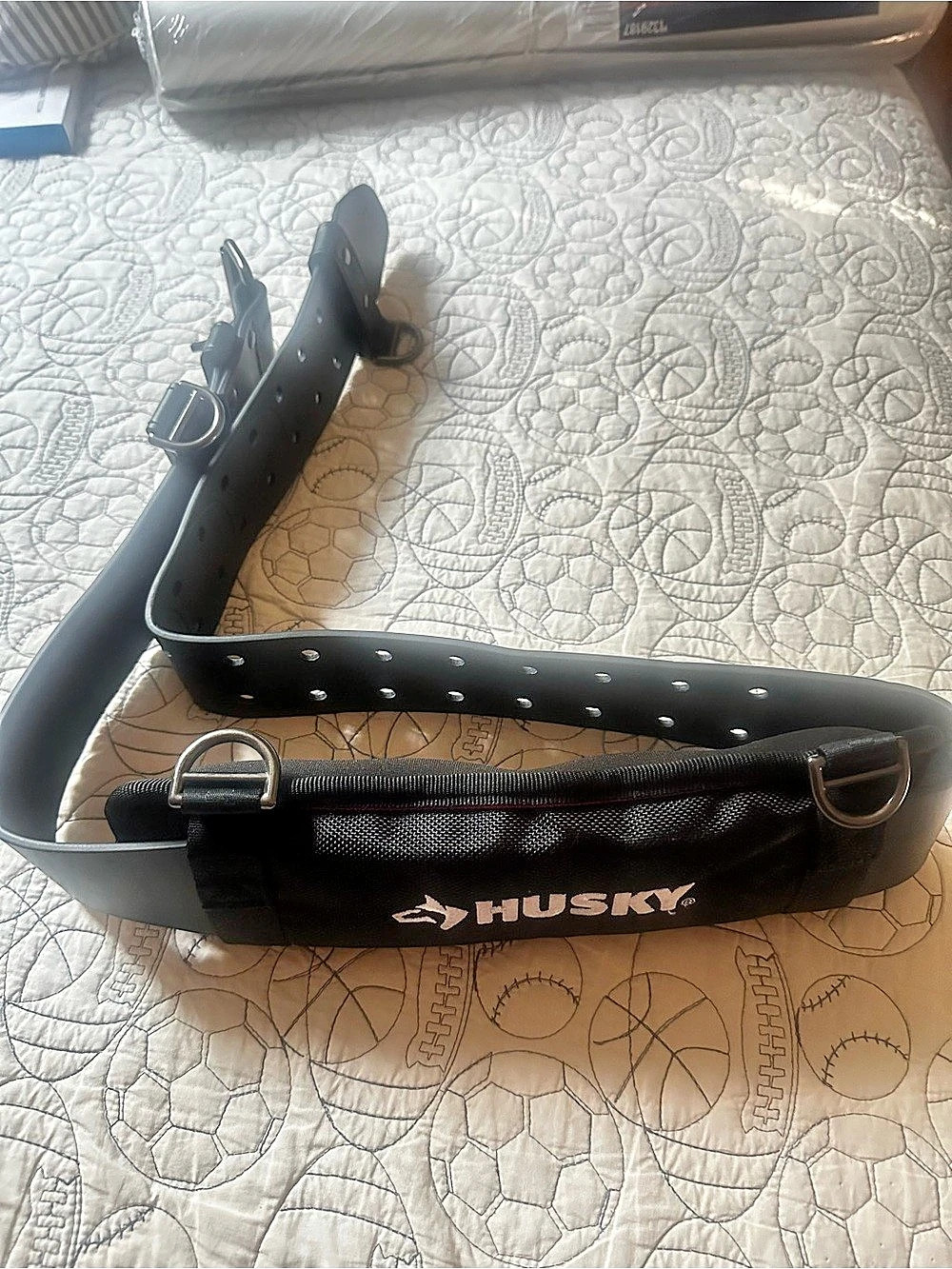 Husky Padded Work Tool Belt Black